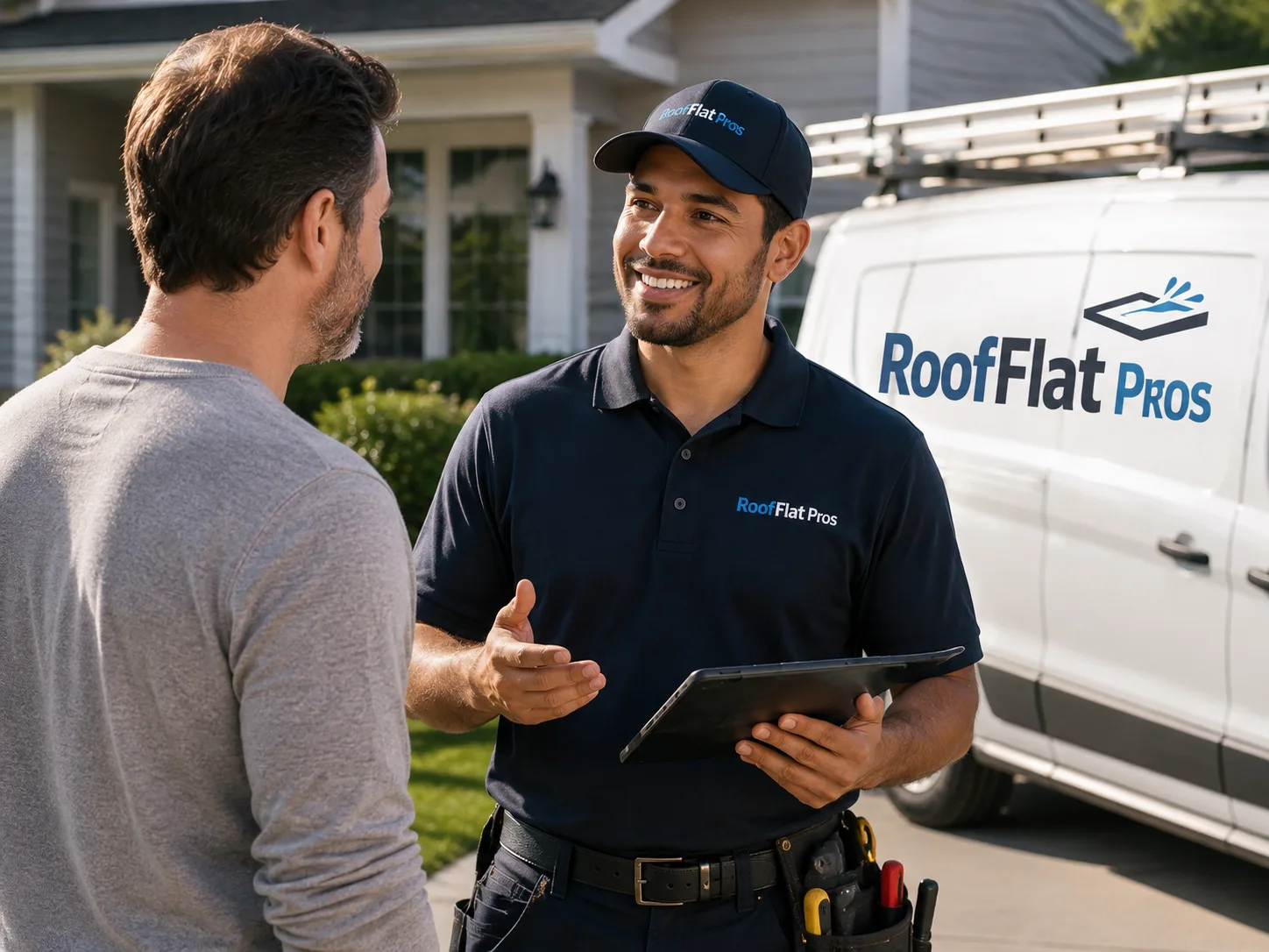 Flat Roof Leak Repair Center, ND common questions